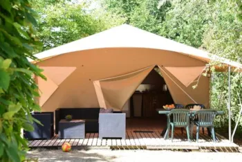 Mietunterkunft - Zelt La Canada - 2 Zimmer / Ohne Badezimmer - Le Camp de Florence