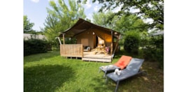 Mietunterkunft - Lodge Glamping Safari - 2 Schlafzimmer / 1 Badezimmer - Le Camp de Florence