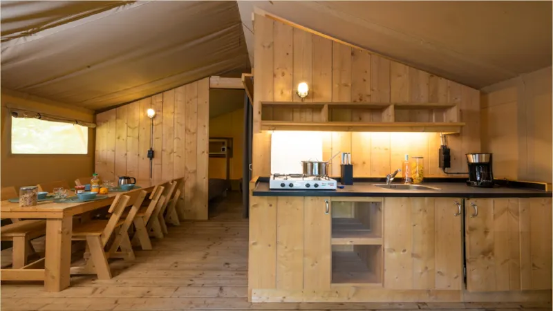 Lodge Glamping Safari - 2 Chambres / 1 Salle De Bain