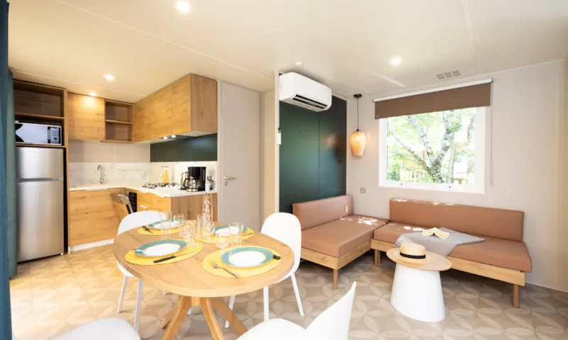 Mobile Home Deluxe Riviera Vue Imprenable Sur Les Collines Nouveau - 2 Chambres / 1 Sdb + Clim