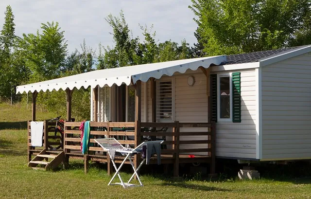 Location - Mobile Home Confort - 2 Chambres / 1 Salle De Bain + Climatisation - Le Camp de Florence