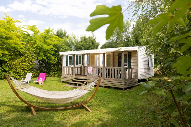 Mobile Home Relax 3 Chambres - Avec Grand Hamac De Jardin