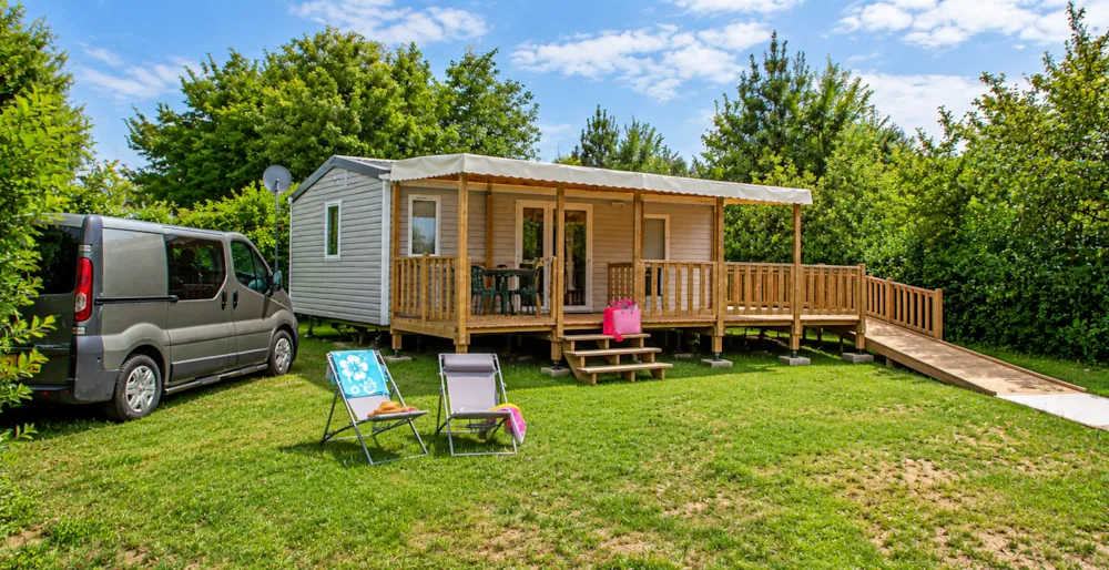 Location - Mobile Home Life - Pmr - 2 Chambres - 1 Salle De Bain - Le Camp de Florence