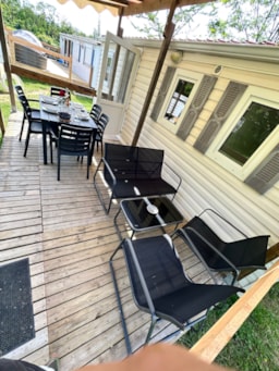Accommodation - Mobile Home Comfort - Camping Les Eychecadous