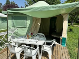 Huuraccommodatie(s) - Cyrus - Camping Les Eychecadous