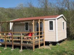 Huuraccommodatie(s) - Stacaravan Confort + 24M² (2 Slaapkamers) - Camping du Lac