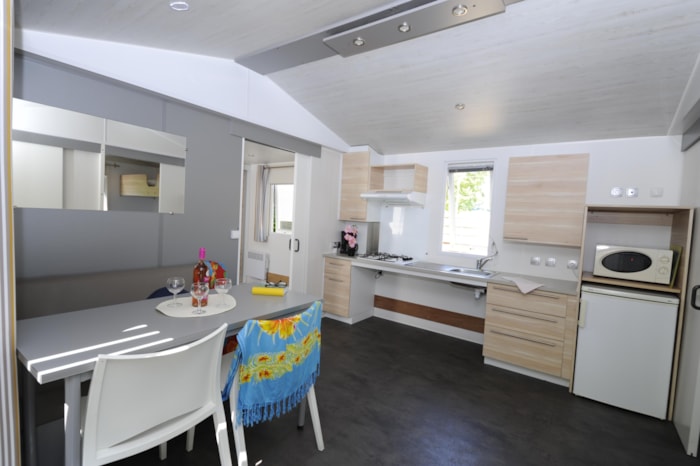 Mobile Home Pmr Confort + 30M² (2 Chambres) + Terrasse Couverte