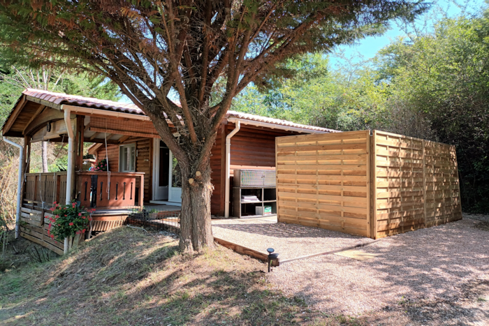 Chalet En Bois Avec Spa Privatif