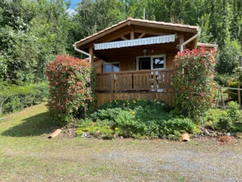 Mietunterkunft - Wooden Chalet 4 Persons - Camping du Lac