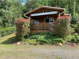 Location - Chalet En Bois 4Personnes - Camping du Lac