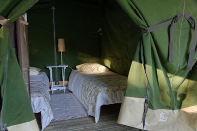 LODGE 34 m², 2 bedrooms, without sanitary facilities