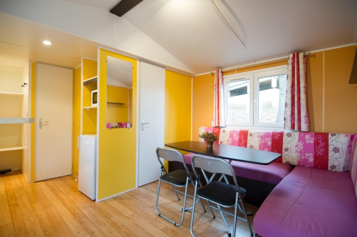 Mobile Home Confort  30M2, 2 Chambres, Belle Vue Campagne + Terrasse