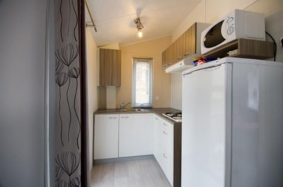 Premium mobile home, 30 m², 2 bedrooms, near the lake or with countryside view