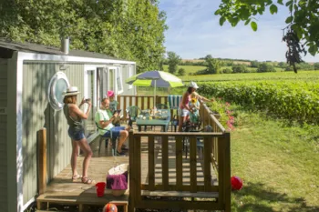 Mietunterkunft - Mobile Home Premium 35 M2  (3 Zimmer) - Domaine Aramis