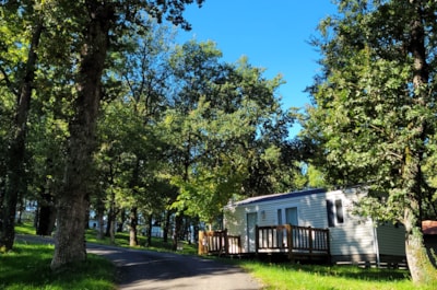 Premium mobile home, 30 m², 2 bedrooms, near the lake or with countryside view
