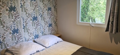 Comfort mobile home 21m², 2 bedrooms, beautiful countryside view