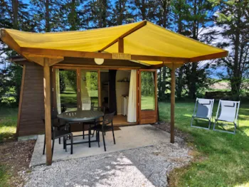 Mietunterkunft - Hütte (Ohne Sanitäranlagen) - Camping des Tourbières