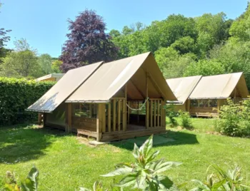 Mietunterkunft - Tente Cyclo Suisse Normande - CAMPING DE LA ROUVRE