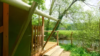 Mietunterkunft - Zelt La Parenthese - CAMPING DE LA ROUVRE