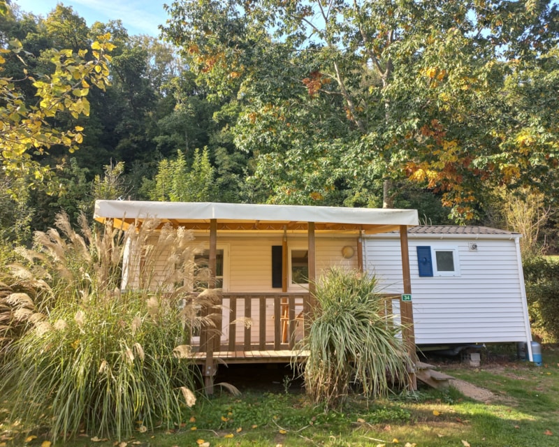 Mobilheim Pano COLLINE 27m² / 2 Zimmer - Terrasse