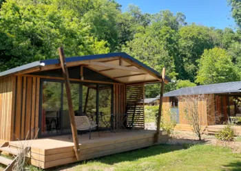 Mietunterkunft - Chalet De L'hêtre - CAMPING DE LA ROUVRE