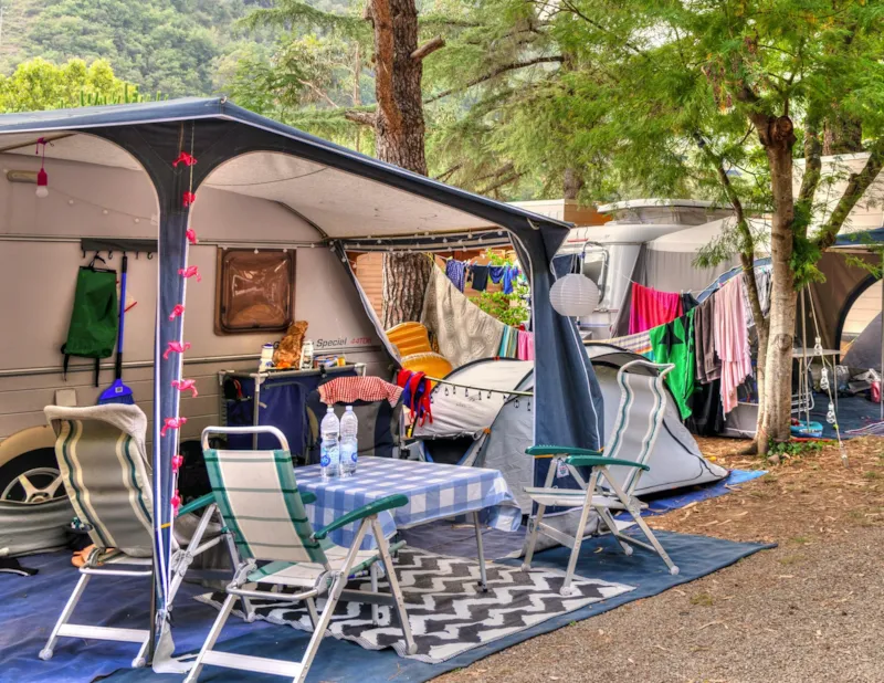 Emplacement Rouge Pour Grande Tente/Tente Pliante