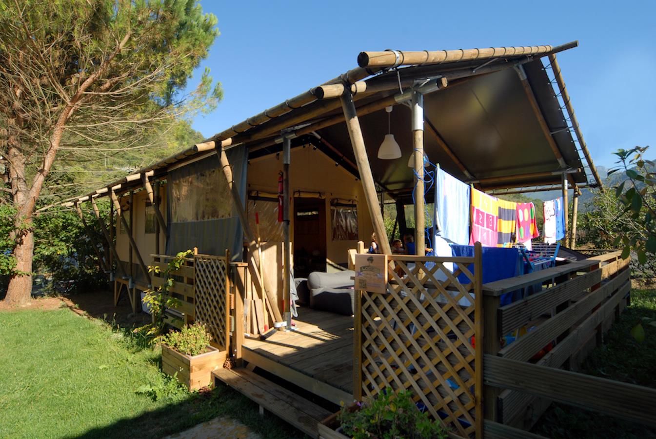 Location - Wood Lodge - Camping Delle Rose