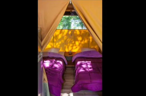 Location - Tente Pitrou - image n°2 - CAMPING DE LA CLAIRETTE
