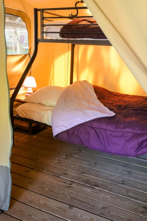 Location - Tente Echirou - image n°3 - CAMPING DE LA CLAIRETTE