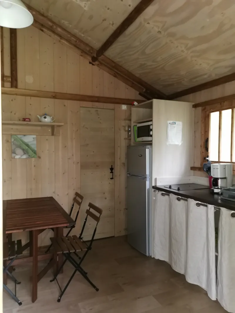 Chalet Bungalow En Bois Sur Pilotis