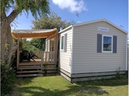 Accommodation - Mobil-Home 2 Rooms Emeraude 25M² - Camping LANN BRICK