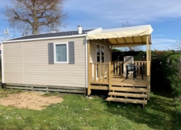 Accommodation - Mobile Home 1 Bedroom Rubis 20M² - Camping LANN BRICK