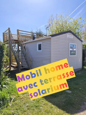 Huuraccommodatie(s) - Mobil-Home Classique 1 Chambre Avec Solarium - Camping LANN BRICK