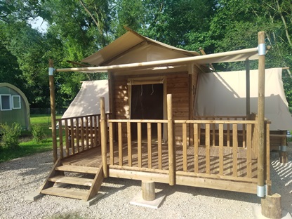 Huuraccommodatie - Tent Tribu - Camping Champ d'Eté