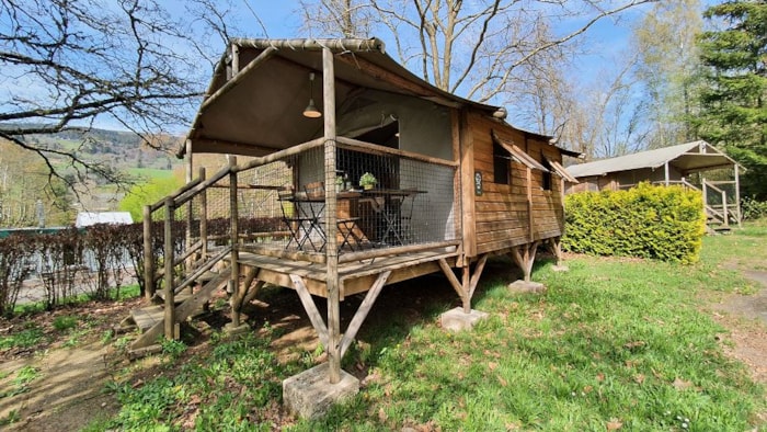 Ecolodge Confort 23 M² (2 Chambres) Terrasse Couverte - Sans Sanitaires