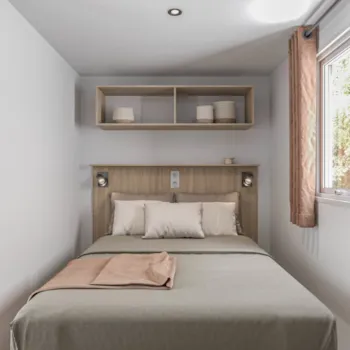 Mietunterkunft - Bungalow Confort 33M² (3Zimmer) Überdachte Terrasse 15M²+ Tv - Camping Les Vernières