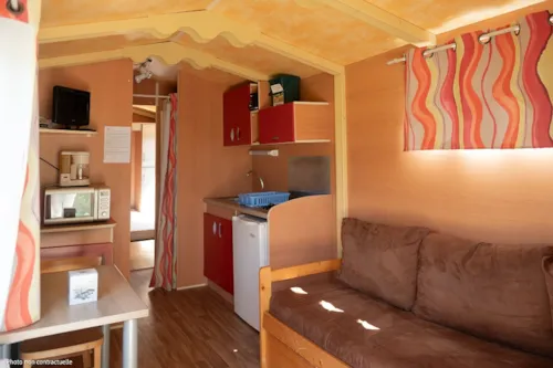 Location - Roulotte - 1 Chambre - image n°2 - Camping Le Renom