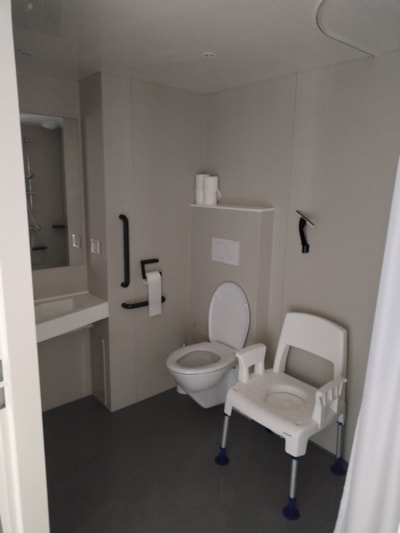 Mobile home for people with reduced mobility