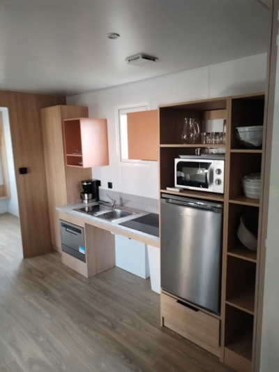 Mobile home for people with reduced mobility