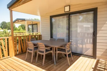 Location - Mobil-Home Confort À La Nuitée - Camping Le Renom