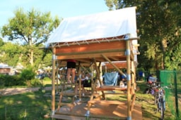 Accommodation - Tent Bivouac - Camping L'Isle Verte