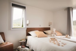 Accommodation - Cottage Premium 2 Bedrooms Full En Suite, Satellite Tv, Deck - Camping L'Isle Verte