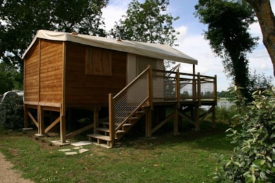 Ecolodge on piles - without toilet blocks