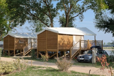 Ecolodge on piles - without toilet blocks