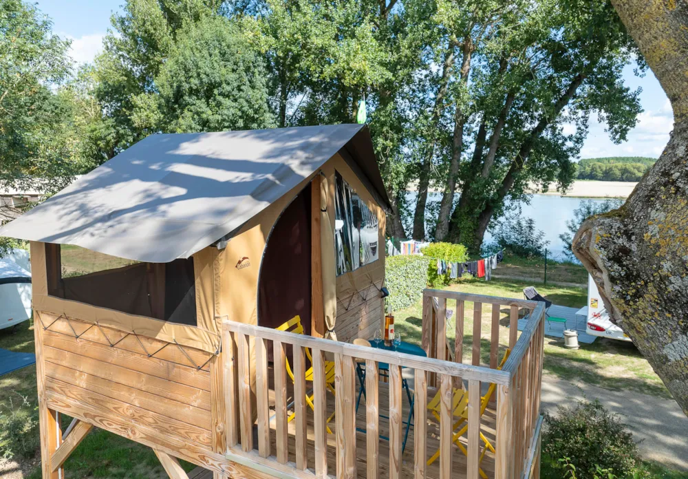 Location - Ecolodge Baroudeur Duo 1 À 2 Personnes - Camping L'Isle Verte