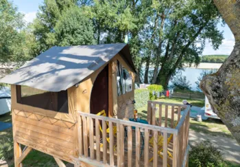 Accommodation - Ecolodge Baroudeur Duo 1 À 2 Personnes - Camping L'Isle Verte