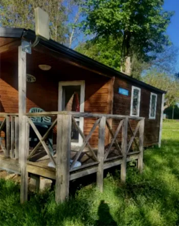 Mietunterkunft - Mobilheim Classic 2 Schlafzimmer - Camping l'Ile du Pont