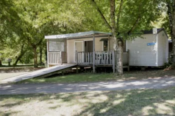 Mietunterkunft - Mobilheim Classic 2 Schlafzimmer Barrierefrei - Camping l'Ile du Pont
