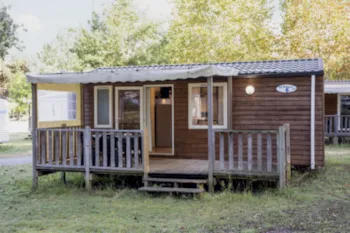 Mietunterkunft - Mobilheim Comfort 2 Schlafzimmer - Camping l'Ile du Pont