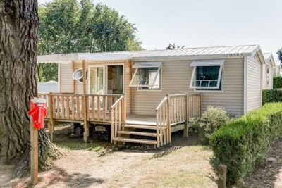 Mobile home STANDARD 31 m² (3 bedrooms) + Half-covered terrace